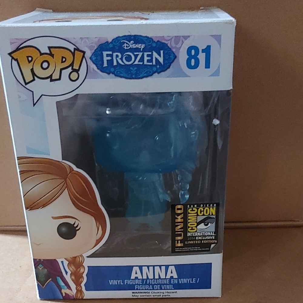 Funko Blue Translucent Anna Crystal Figure